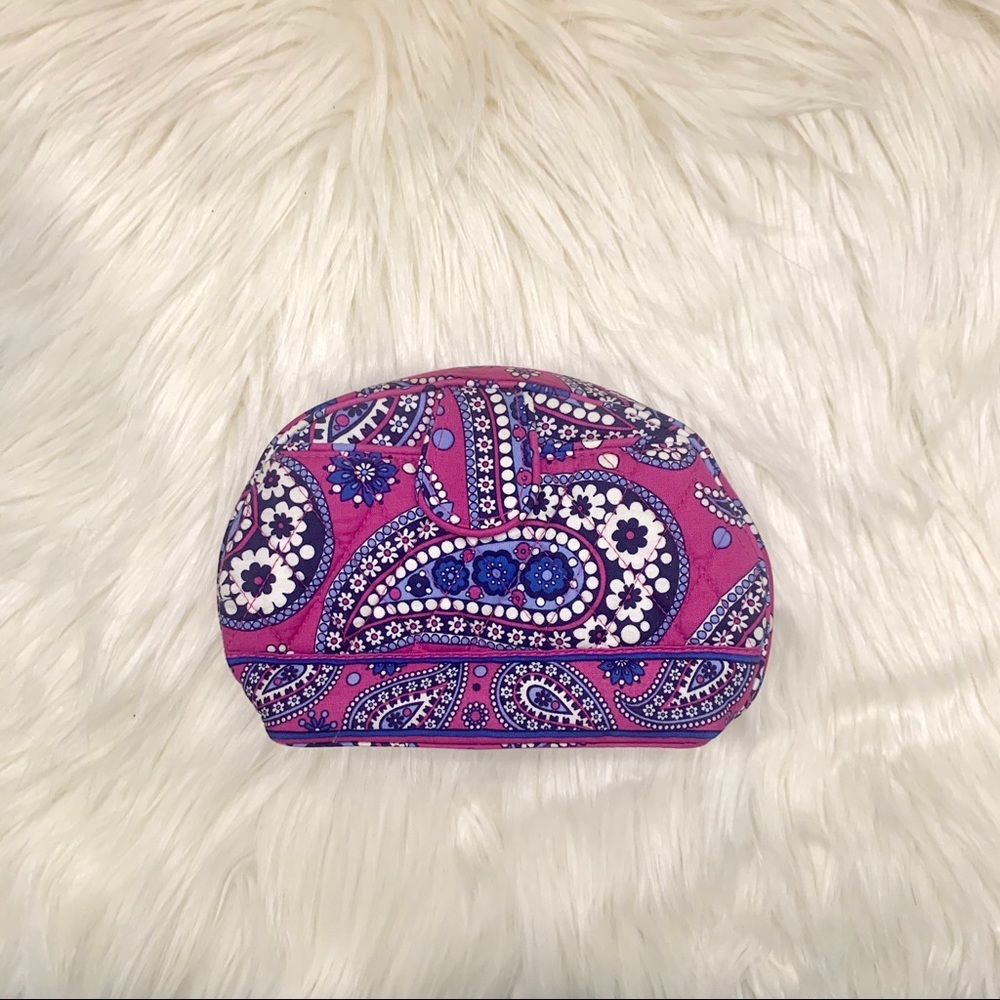 Vera Bradley Makeup Cosmetic Bag Boysenberry